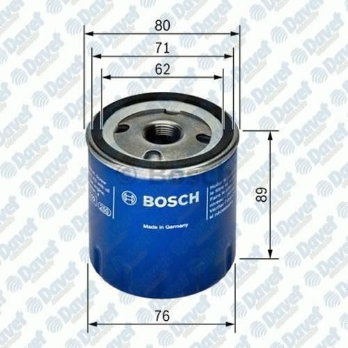 BOSCH F026407396 Yağ Filtresi